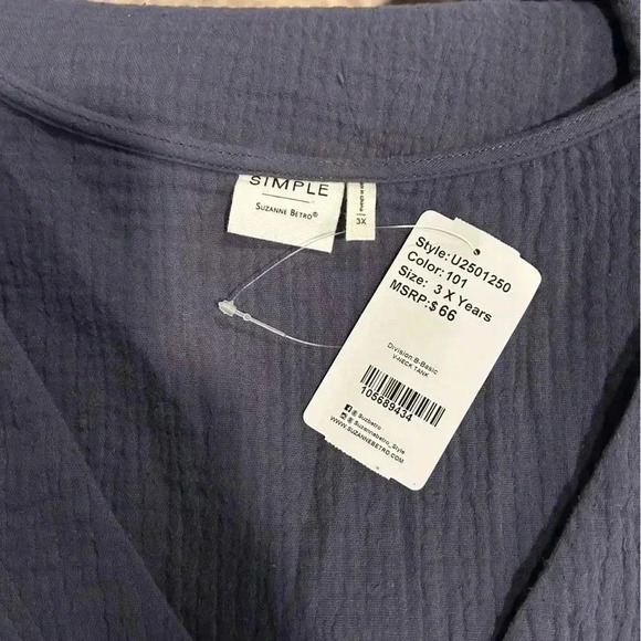 Suzanne Betro Basic V-Neck Tank - Picture 4 of 5